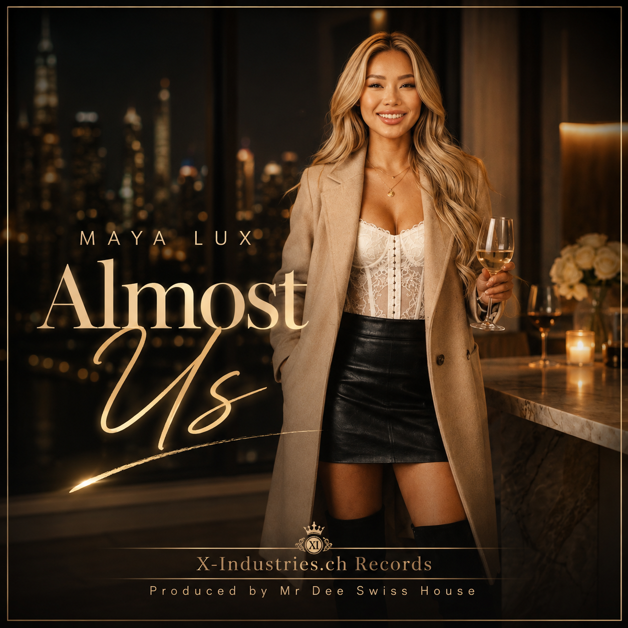 Almost Us — upcoming Maya Lux release cover
