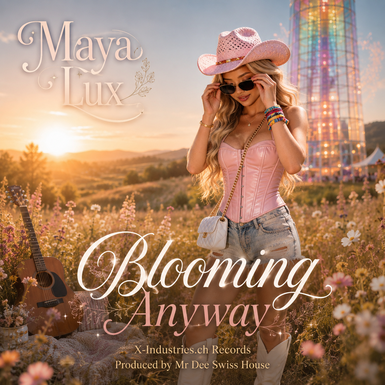 Blooming Anyway — upcoming Maya Lux release cover