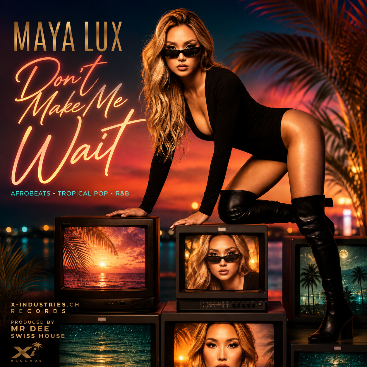 Don’t Make Me Wait — upcoming Maya Lux release cover