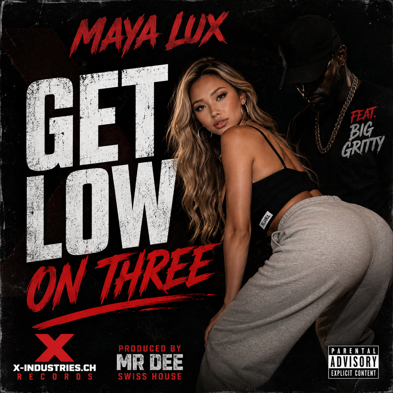 Get Low on Three — upcoming Maya Lux release cover