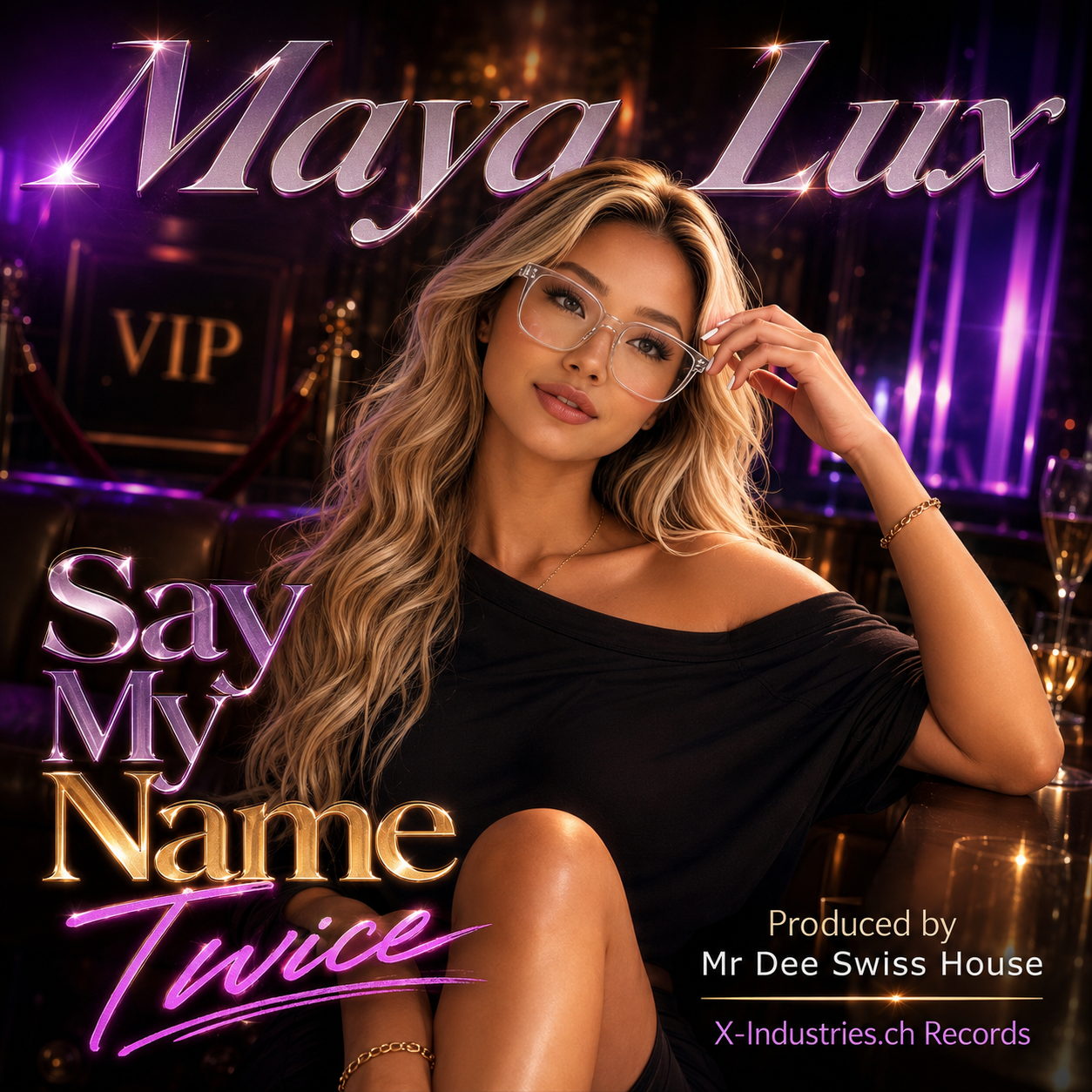 Say My Name Twice — upcoming Maya Lux release cover