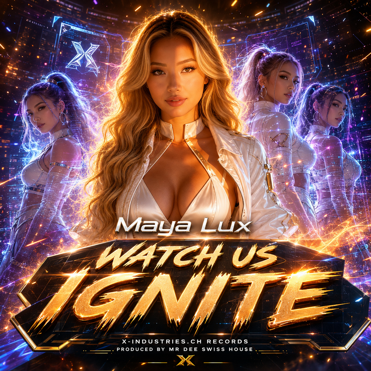 Watch Us Ignite — upcoming Maya Lux release cover