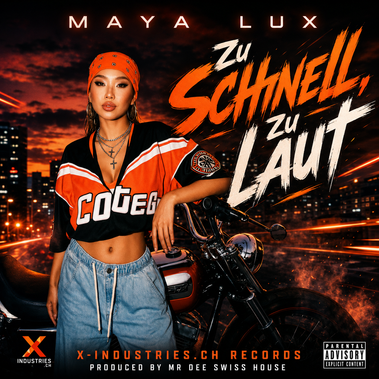 Zu Schnell, Zu Laut — upcoming Maya Lux release cover